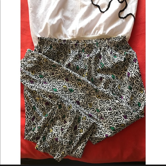 80s/90s Vintage Set Duo⭕️Florida Style Top & Pants - Picture 4 of 8